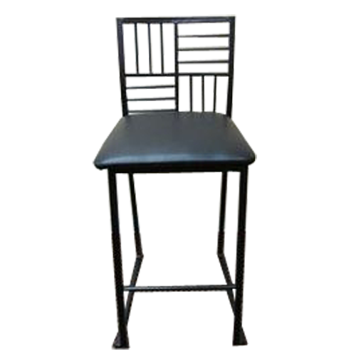 Geometric Metal Stool