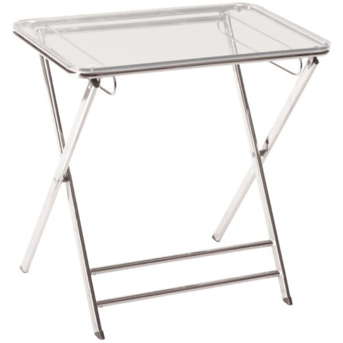 Lucite Snack Folding Table