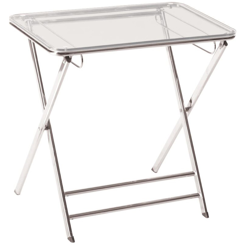 Lucite folding snack tables store
