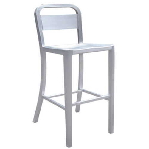 Danish Aluminum Stool
