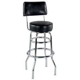 Padded Back Stool