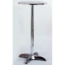 restaurant table aluminum flip down round 30 in diameter