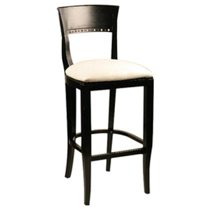 Biedermeier Wood Bar Stool