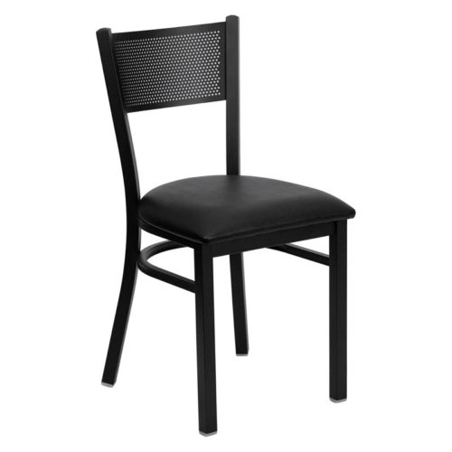 Oscar Metal Black Chair