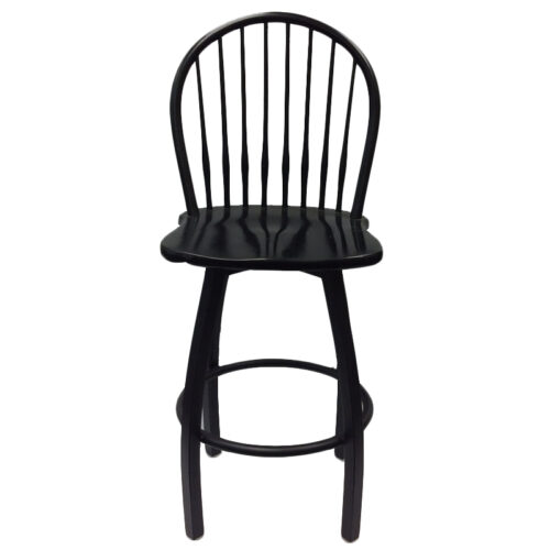 Windsor Swivel Stool with Metal Legs