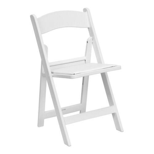 Resin Folding Chair with Padded Seat