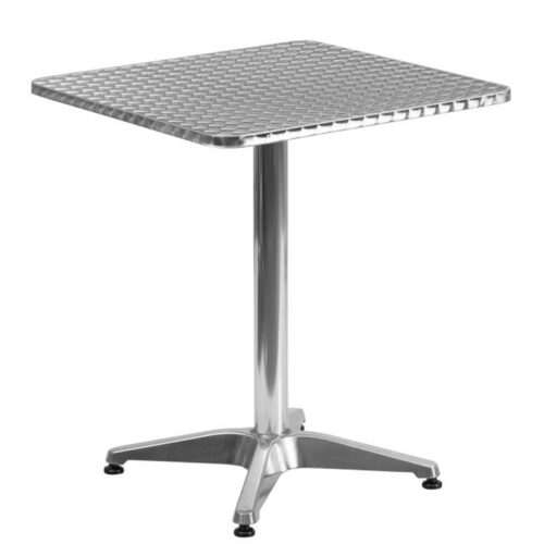 Restaurant Table Aluminum Square 24 x 24