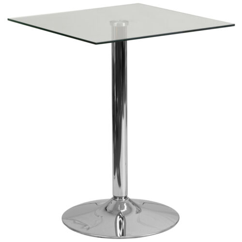 Square Glass Cocktail Table