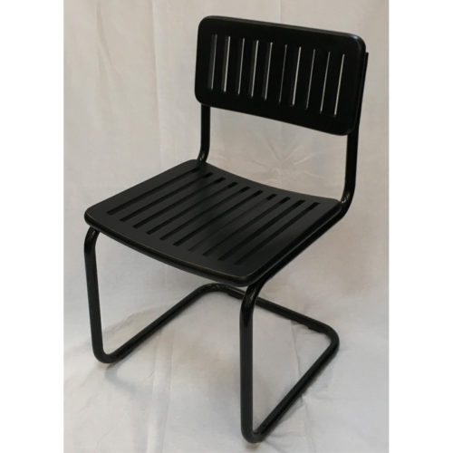 Slat Wood Breuer Metal Chair WALNUT 