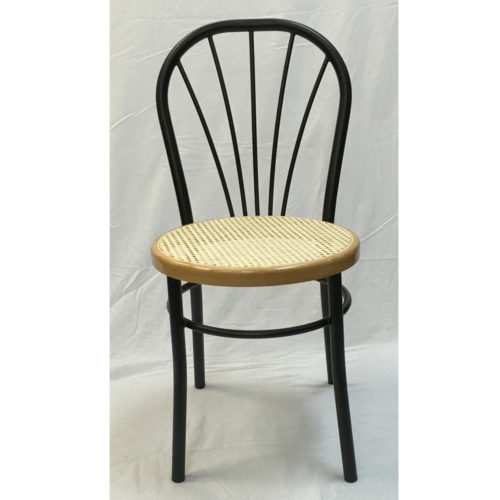 Cafe Side Chair with Cane Seat