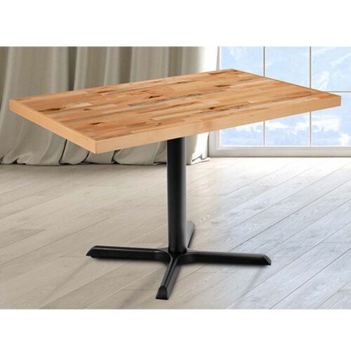 30 X 48" Rectangular Butcher Block Style Table Top Only